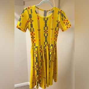 Yellow print Amelia